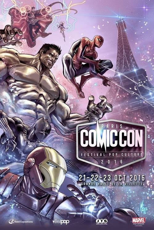 Affiche Comic Con Paris 2016