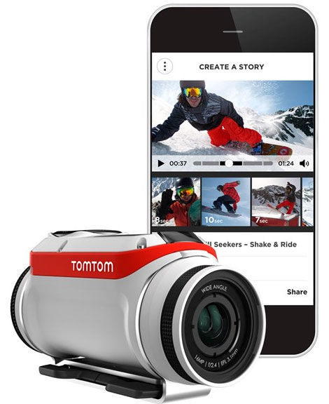 TomTom annonce la Bandit, une nouvelle camra d'action 4K