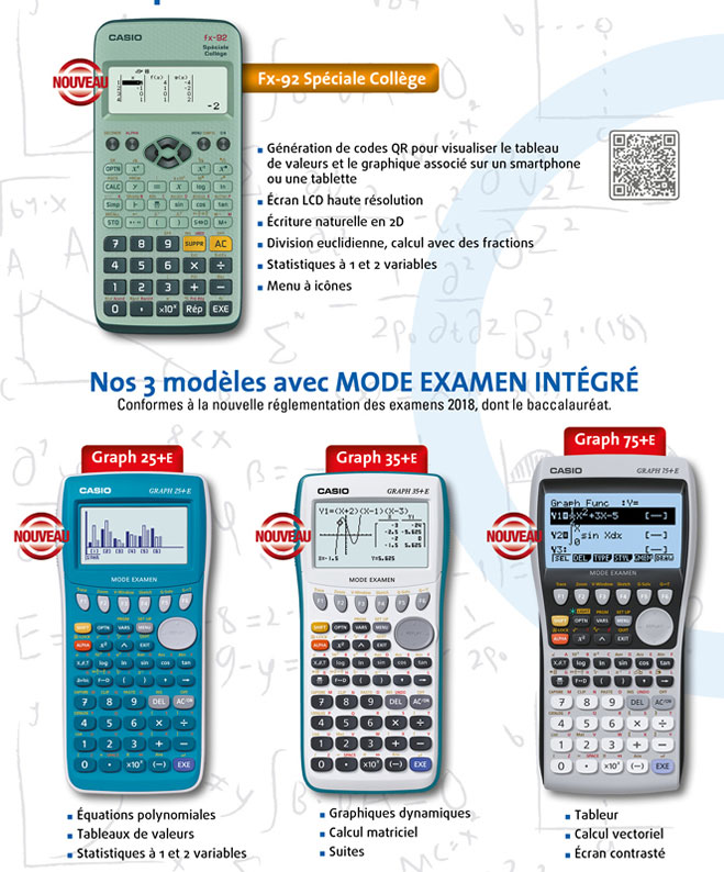 Comment Enlever Le Mode Examen Sur Une Casio Communauté MCMS