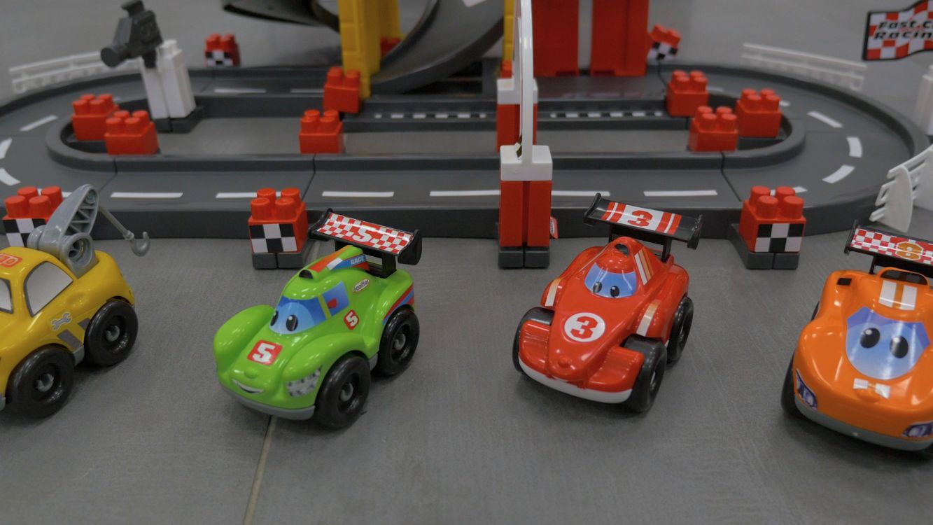Ecoiffier Circuit garage Fast Car Racing F1 Comparer avec Touslesprix