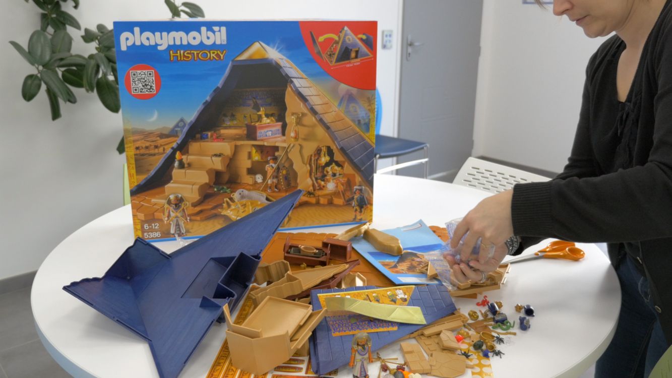 Pyramide du pharaon - Playmobil History