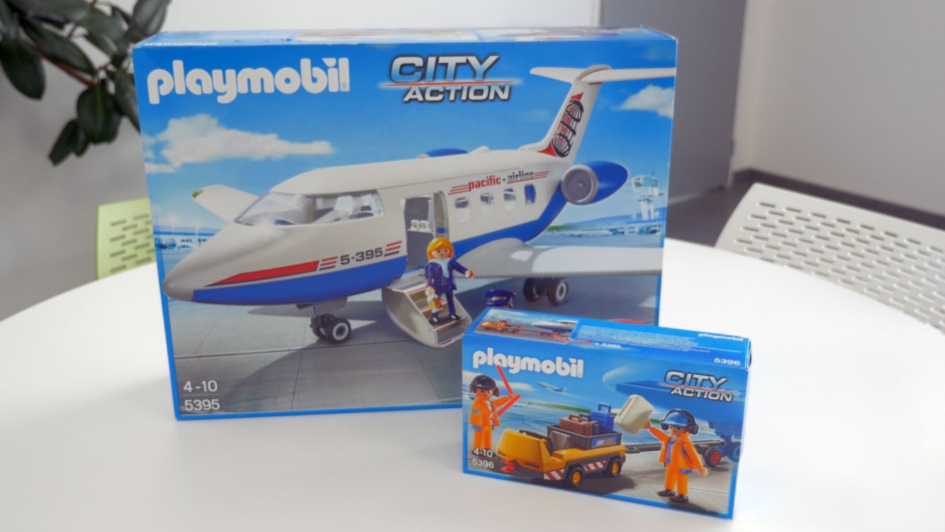 avion playmobil 5395