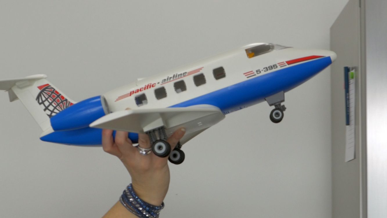 Playmobil avion pacific airline 5395