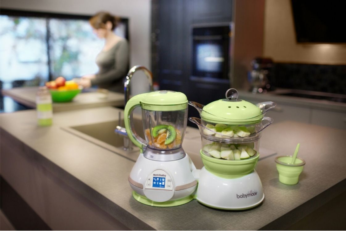 Babymoov Nutribaby Robot De Cuisine Bebe Mixeur Cuiseur Vapeur