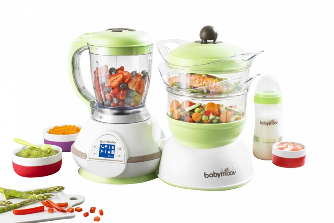 Babymoov Nutribaby Robot De Cuisine Bebe Mixeur Cuiseur Vapeur