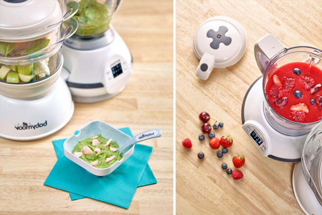 Babymoov Nutribaby Robot De Cuisine Bebe Mixeur Cuiseur Vapeur