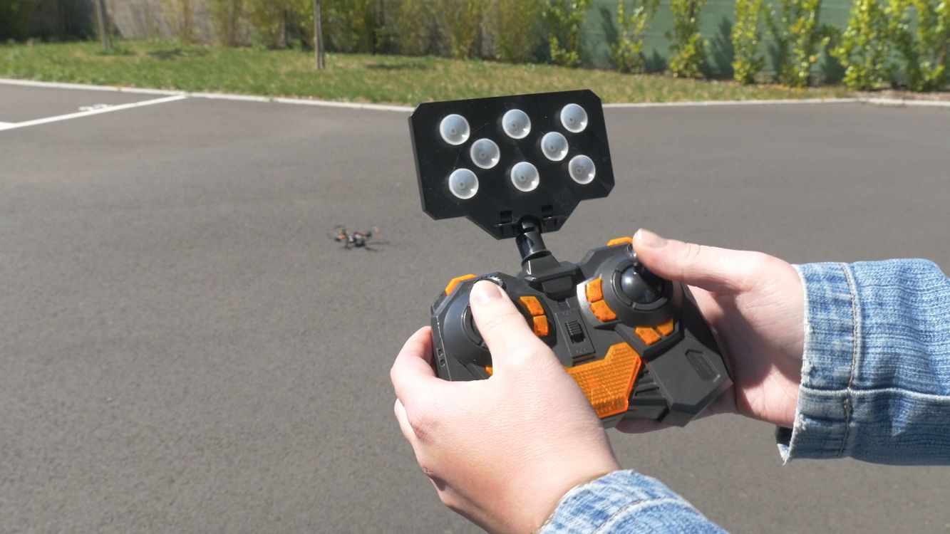 Irdrone Drone sky vision réalité virtuelle avec casque pas cher 