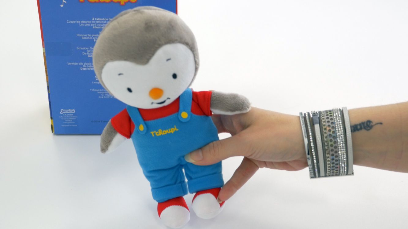 PELUCHE - T'CHOUPI MUSICAL 20 CM