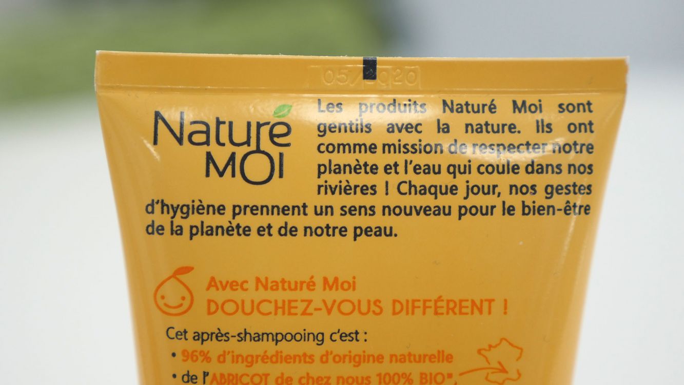 Naturé Moi Après-Shampooing Nourrissant - Extrait d'Abricot Bio et