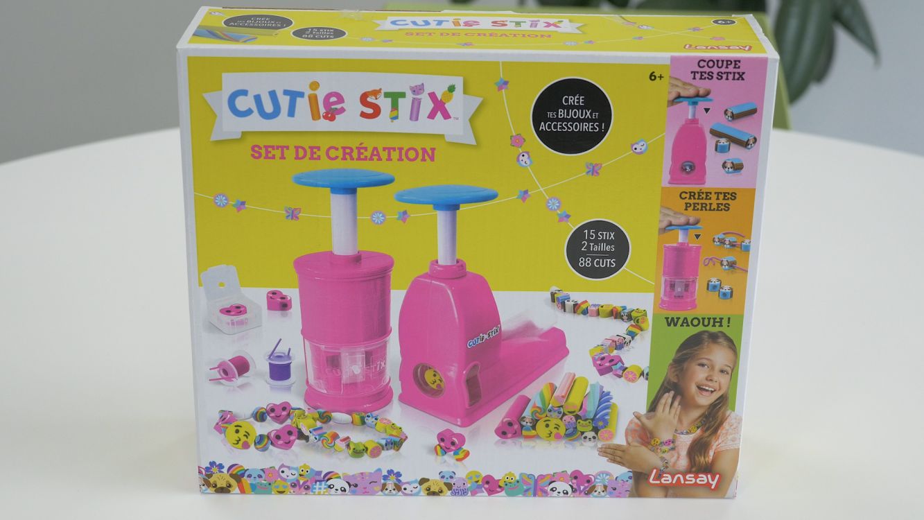 Cutie Stix - Set de Création Mes Bijoux Cristal - Fabrication de bijoux  enfants - Dès 6 ans - Lansay : : Jeux et Jouets