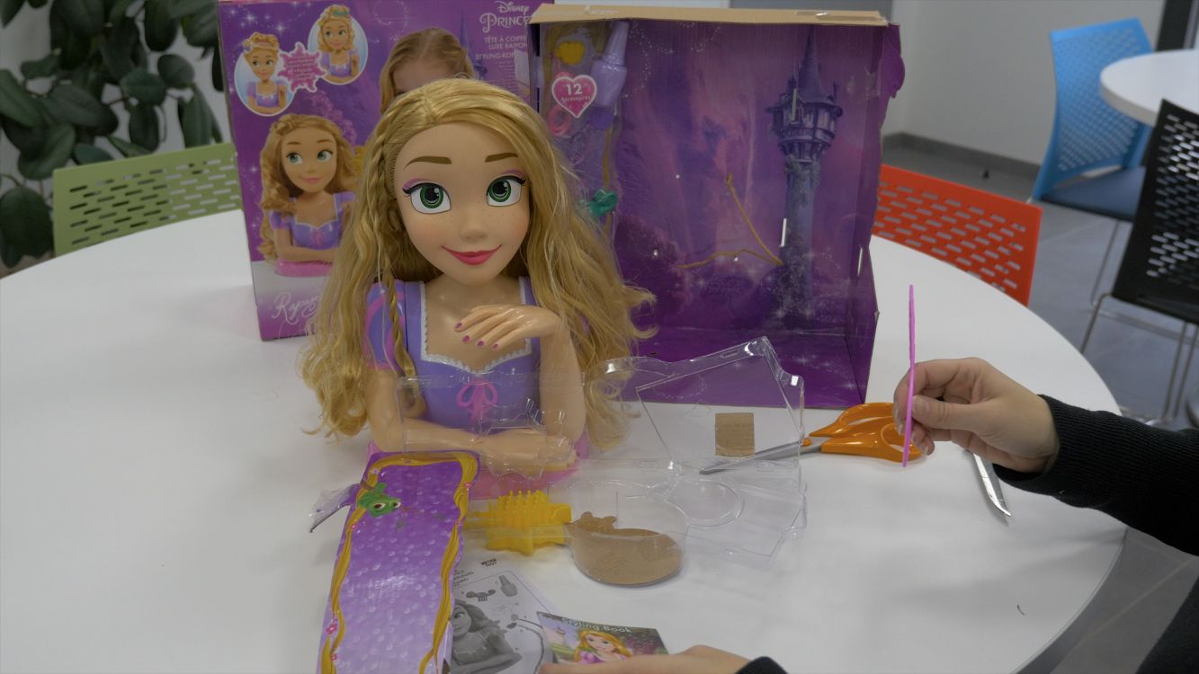 Disney Princesses - Tête à Coiffer Deluxe Raiponce