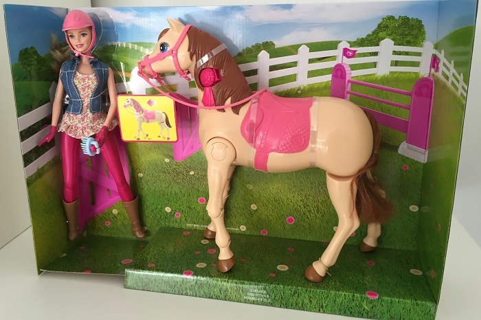 Barbie hop à cheval store