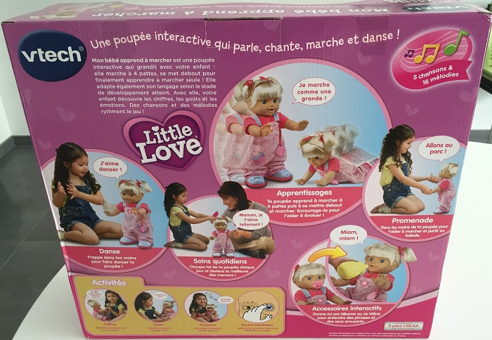 Vtech Little Love Mon bébé apprend à marcher - Comparer avec