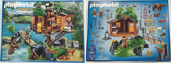 Boîte 5557 : wild life aventure maison dans l'arbre playmobil - La Poste