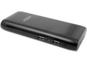 Image de Ednet 31888 - Batterie de secours Powerbank 10 000 mA pour Smartphones et Tablettes