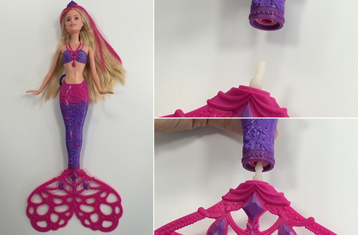 barbie sirene bulle