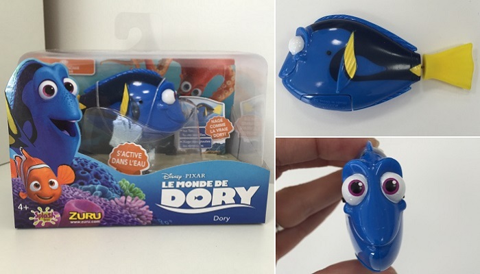 Test jouet Robo Fish 