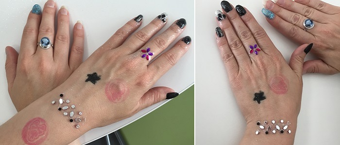 test bar ongles et tatoo Chica Vampiro