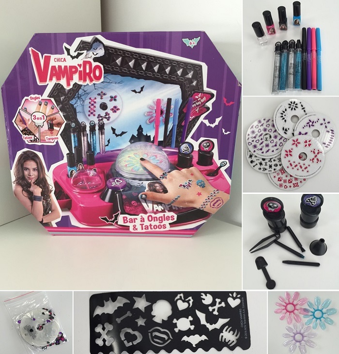 Canal Toys Bar à ongles et tatoos Chica Vampiro - Comparer avec