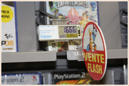 Vente flash au magasin