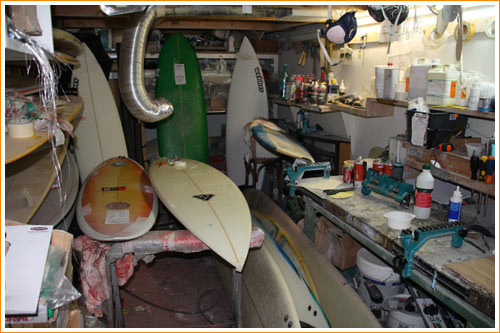 Atelier de réparation de Hawaii Surf