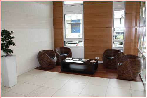Salon coquet