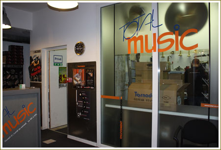 le studio d'enregistrement